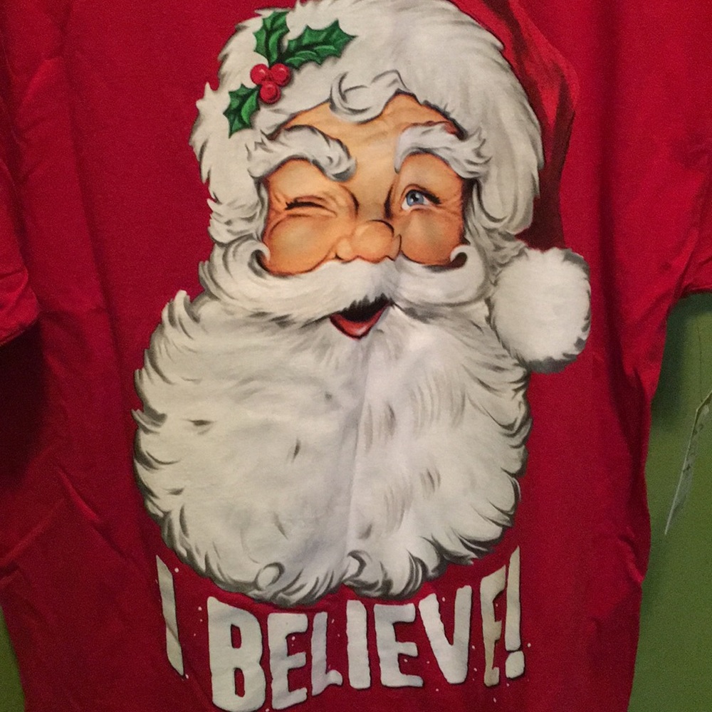Santa (I Brlieve) T shirt